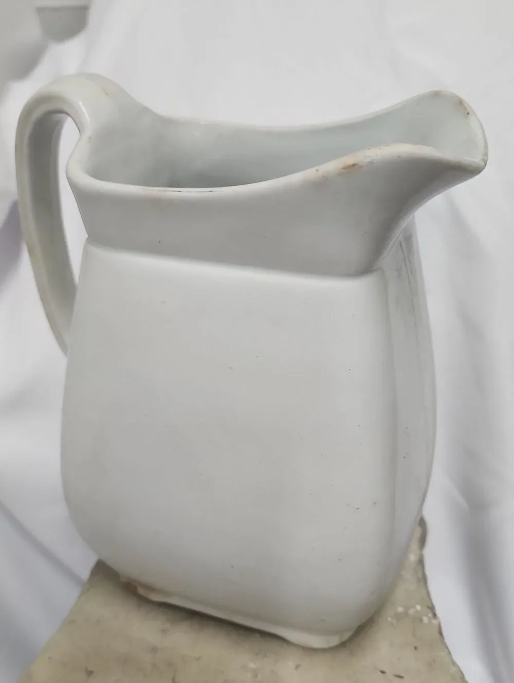 Vtg Ironstone China Decorative Pitcher C Challinor England